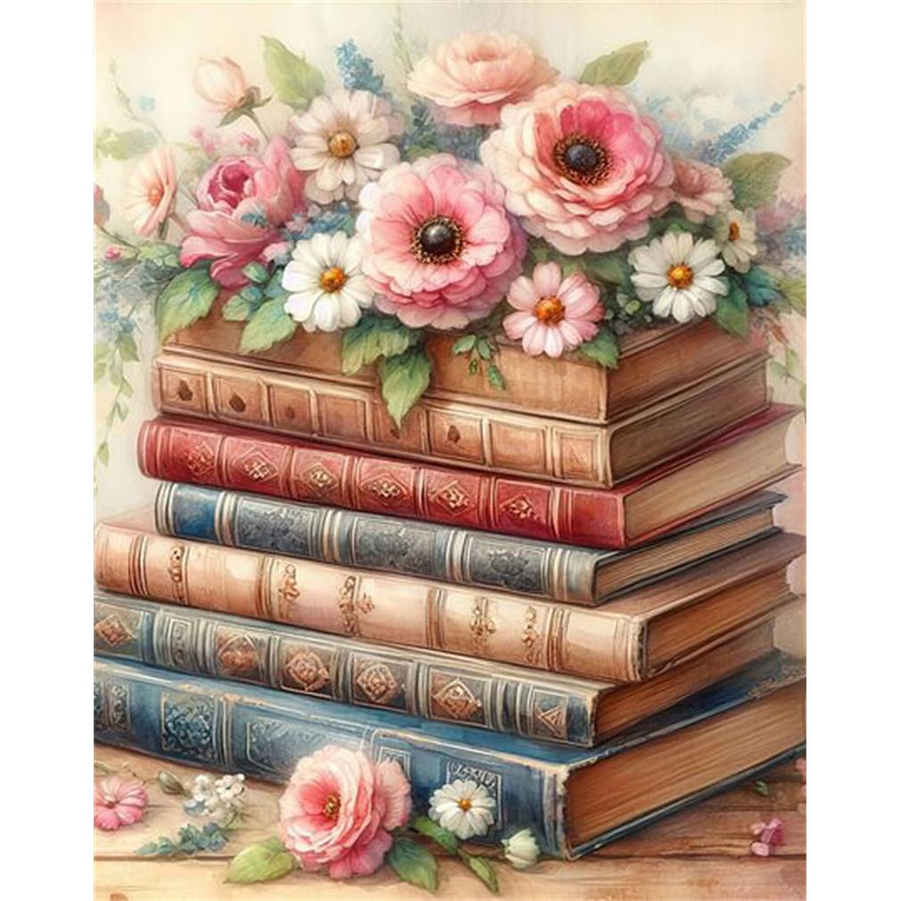 Diamond Painting Fruit Flower Cross Stitch Embroidery Kitchen Landscape Mosaic Round Drill Picture Of Rhinestones Gift