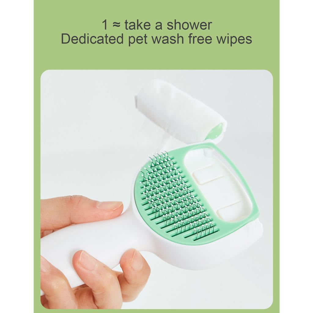 Perie pentru păr de pisicuță pentru câini și pisici Instrument de îngrijire a animalelor de companie Îndepărtează blând subpelul - căderea și părul încurcat