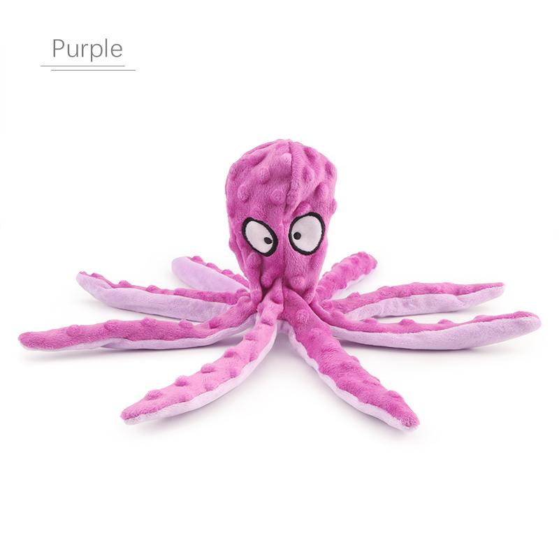 Octopus Crocodile Squeak Dog Toy Squid Puppy Plush Pet Toy Play Interactive Cat Supplies