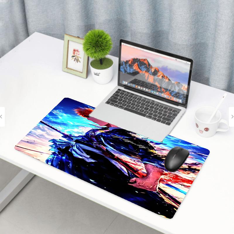 BLEACH Print Mauspads, Anti-Rutsch Desktop Tastaturmatte, für PC Laptop Gaming Arbeiten Tägliche Nutzung, Cooles Festival Überraschungsgeschenk