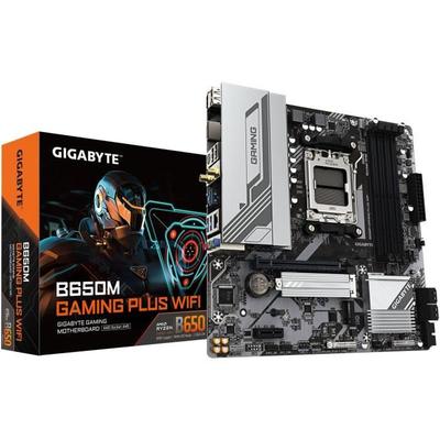 Motherboard - GIGABYTE - B650M GAMING PLUS WF - Socket AM5 - PCIe 4.0 - DDR5 SDRAM