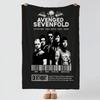 Music A-Avenged Sevenfold-d Throw Thick Comfort Flannel Quilt, Multi-scene Use Indoor Outdoor Daily Nap