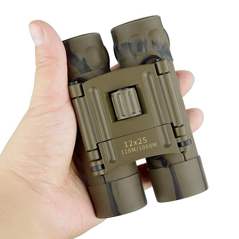 12x25 Camouflage HD High Magnification Low Light Night Vision Binoculars
