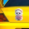 P28# Grappige Pomeranian Hond Huisdier Dier Sticker op De Auto Vinyl Decal Waterdichte Decoratie Auto Stickers