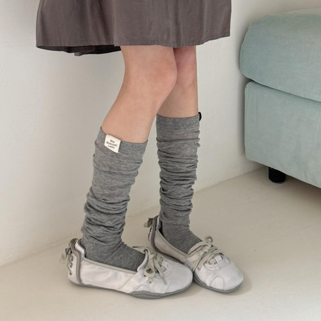 Japanese JK Knee High Socks Thigh High Stockings Korean Thigh High Socks Women Stockings Solid Color Mesh Calf Socks Stockings