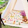 Botanical Insect Garden Blanket Reversible Flannel Throw for Nature Lovers AllSeason Comfort Wildlife Wonder Gift