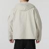 New Balance Jackets Men's Beige Hooded Moderate Other AMJ51325-TWF