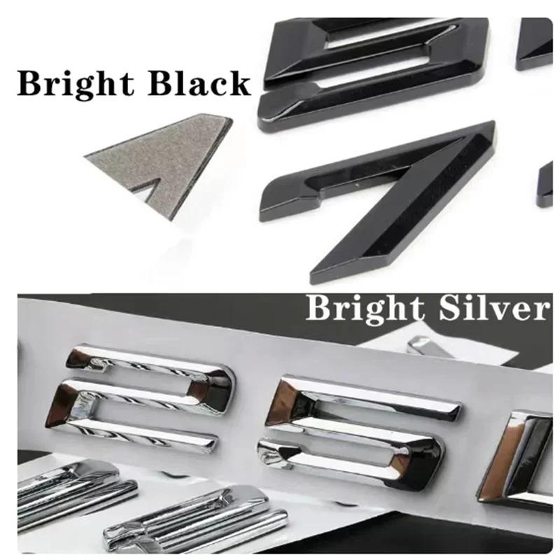 3D ABS Car Rear Trunk Letters Logo Badge Emblem Sticker For BMW 2 Series 216i 218i 220i 225i 228i 230i 235i 240i F22 F23 F46 F45