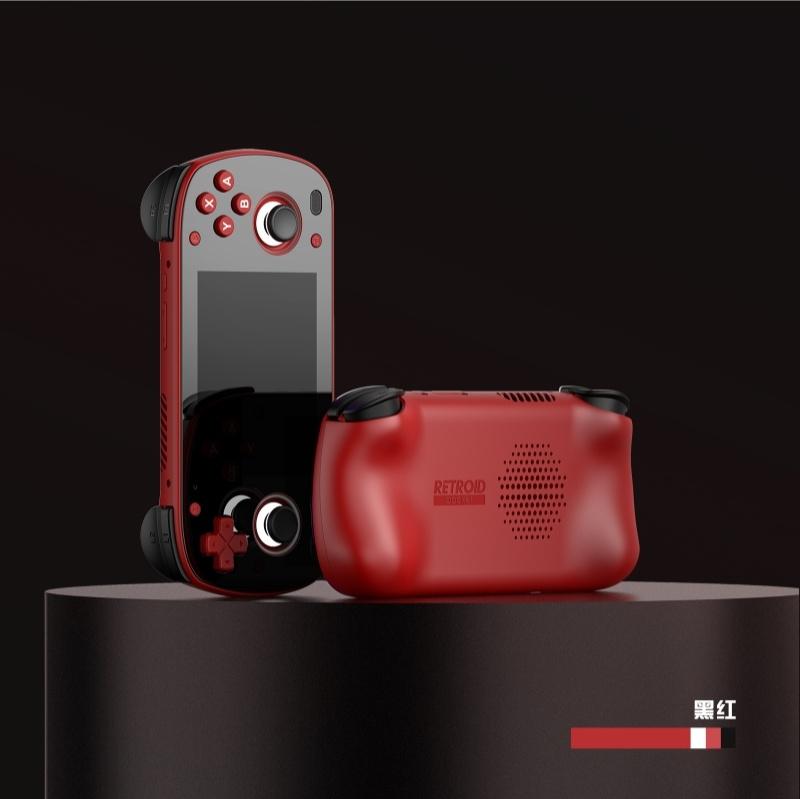 

Retroid Pocket Mini ретро портативная игровая консоль 3,7-дюймовый OLED HD экран Android видеоплеер 6G+128G Bluetooth игровые подарки 6 128G красный