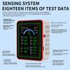 Air Quality Meter 18 in 1 Highly Sensitive Sensor Air Quality Tester Type C Charging Easy To Read with Data Storage for Home