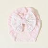 Summer Thin Baby Hats Turban Cute Bow Lace Newborn Boy Girl Indian Caps Infant Baby Headwear Kids Accessories Photography Props