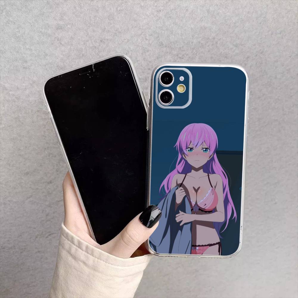 Watanare Anime Phone Case For iPhone17,16,15,14,13,12,11 Plus,Pro Max Soft Transparent Cover