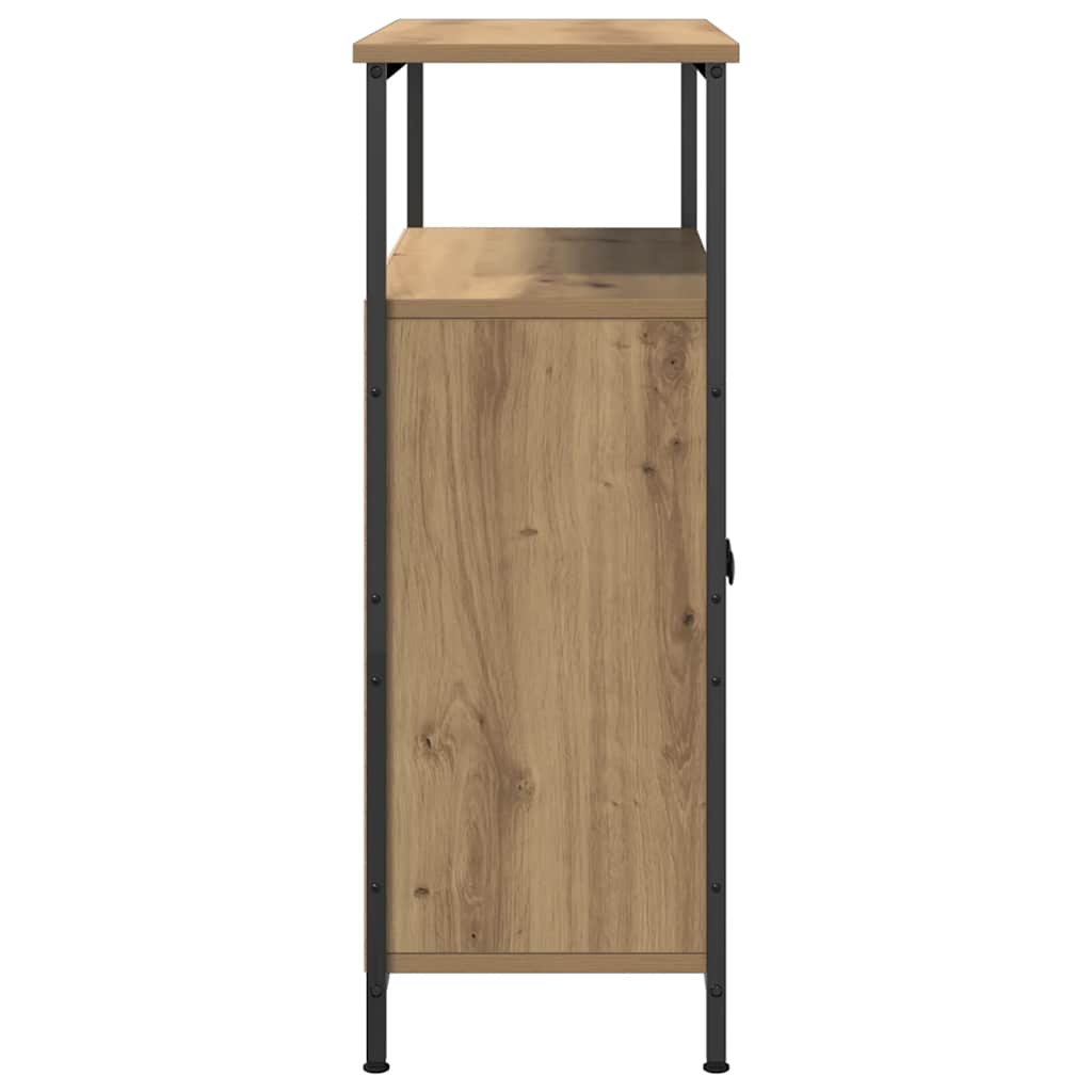 Vidaxl Szafka, Dąb Artisan, 70X30X80 Cm, Materiał Drewnopochodny