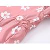 Autumn Girls Jacket Floral Fashion Windbreaker Coat Hooded Zipper Girls Outerwear Gifts Kids Clothes