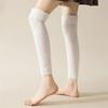 Fashion Women's Leg Warmers Autumn Winter Keep Warm Leg Long Sleeves For Women Solid Color Knee Warmer