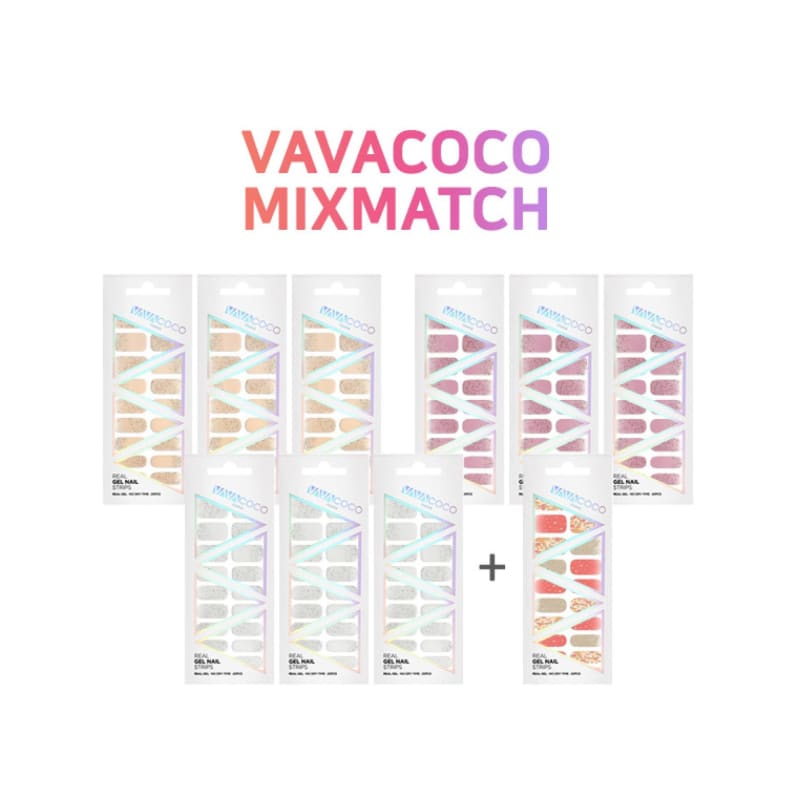 

Набор Bling Bling Glow (3 белых + 3 коралловых + 3 розовых + 1 случайный лист)