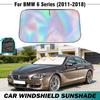 For BMW 6 Series F06 F12 F13 2011-2018 Car Windshield Sunshade Cover Front Window Sun Shade Visor UV Protection Accessories