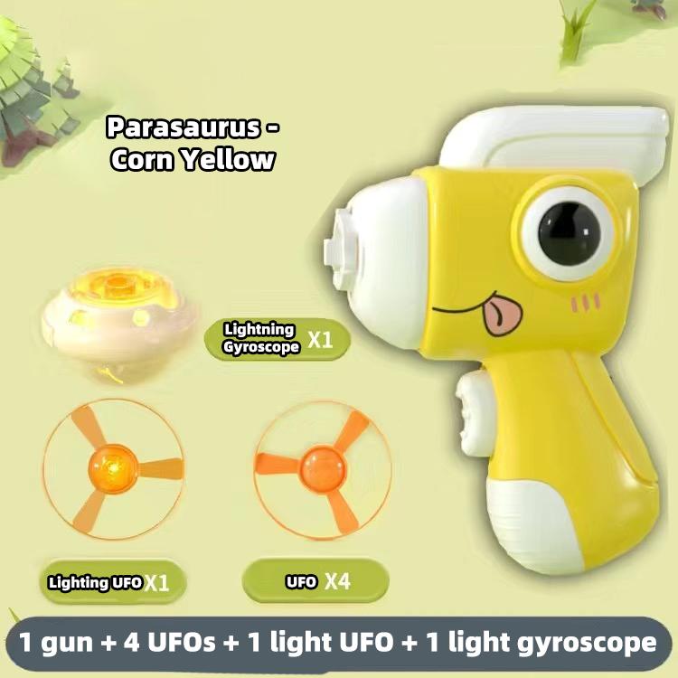 Light-Emitting Bamboo Fly Toy, Flying Top, Children'S Flying Disc Toy, Flying Toy Gun, Christmas Gift