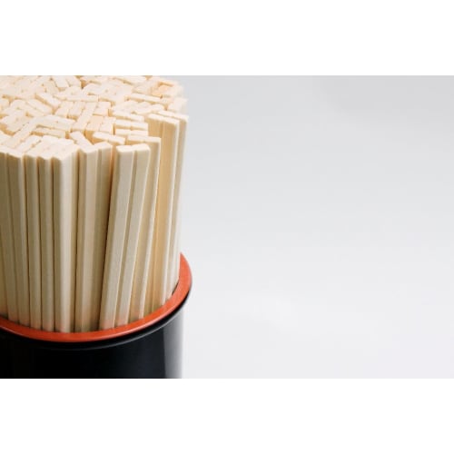 KOINS Aspen Genroku Chopsticks (8 inches), Naked, 500 pairs in a plastic bag