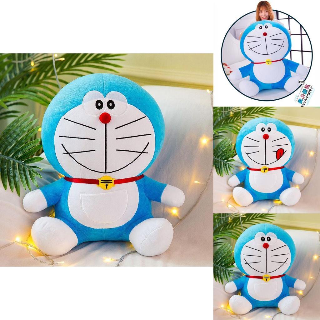 High Quality Anime Doraemon Plush Toy Adorably Soft Cat Doll Perfect Gift