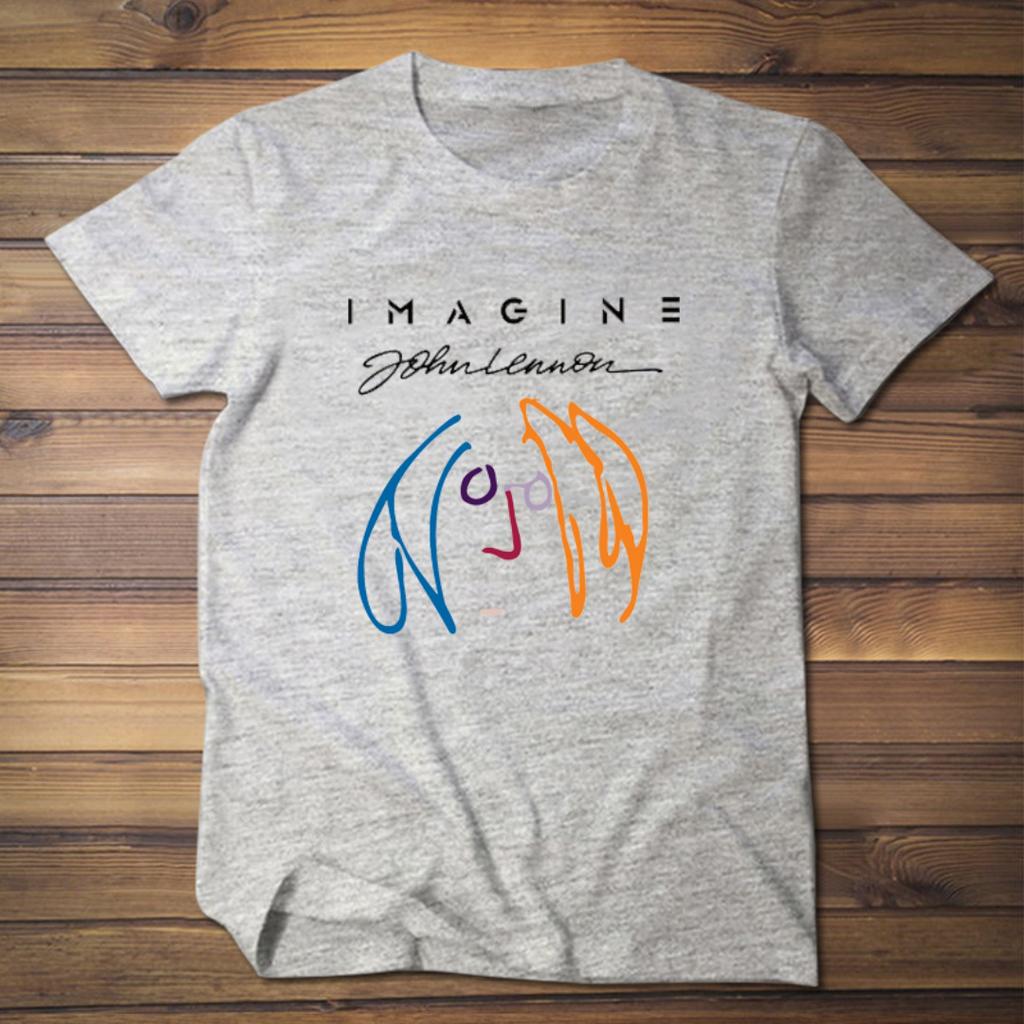 Tričko The Beatles John Lennon s krátkým rukávem Podzimní Móda Sportovní Čistá bavlna Pánské tričko Dětské oblečení Tričko Y2k Žena