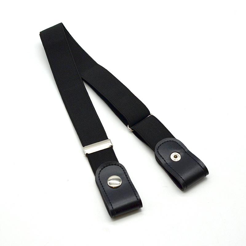 Adult Elastic Belt, Elastic Anti-Drop Pants, Unisex Elastic Belt, Custom-Made Buckle Belt