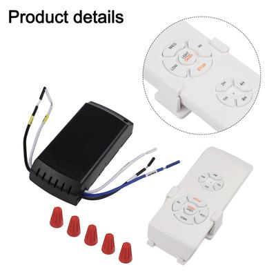 Ceiling Fan Remote User Friendly Ceiling Fan & Light Dimmer Remote Control Kit Advanced Technology Timer Mute Function