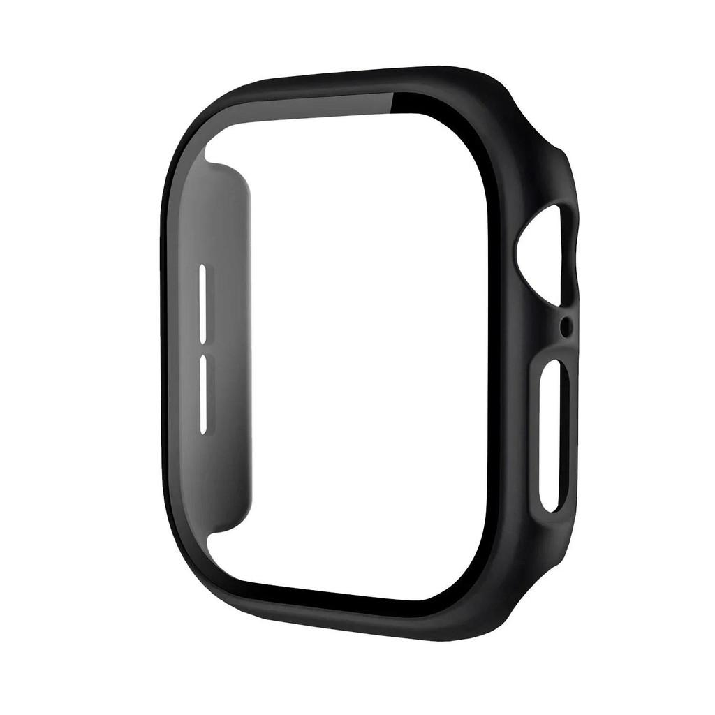 Bară de protecție+Sticlă de protecție ecran+Husă mată pentru Carcasă Apple Watch 46mm 45mm 41mm 44mm 40 38mm pentru Iwatch SE 11 10 9 8 7 6 5 4 3 2
