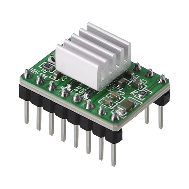 

LIZAO DRV8825 A4988 StepStick Stepper Driver With Heatsink For 3D Printer MKS GEN V1.4 Board зелений