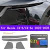 Per Mazda cx-6/cx-6e 2025-2026 Accessori Adesivo Pellicola Protettiva TPU Antigraffio Lampada Anteriore Esterna per Auto