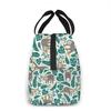Cartoon Sloth Seamless Pattern Thermal Lunch Bag for Women Insulated Lunch Box Reusable Cooler Tote Bag for Work Picnic Travel