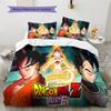 Dragon Ball Cloud Bedding Set Soft Duvet Cover Pillowcases HD Print