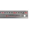 Bigman Aluminum Ruler with 45cm Easy To Read 2 Color Scale Non-slip BAR-45