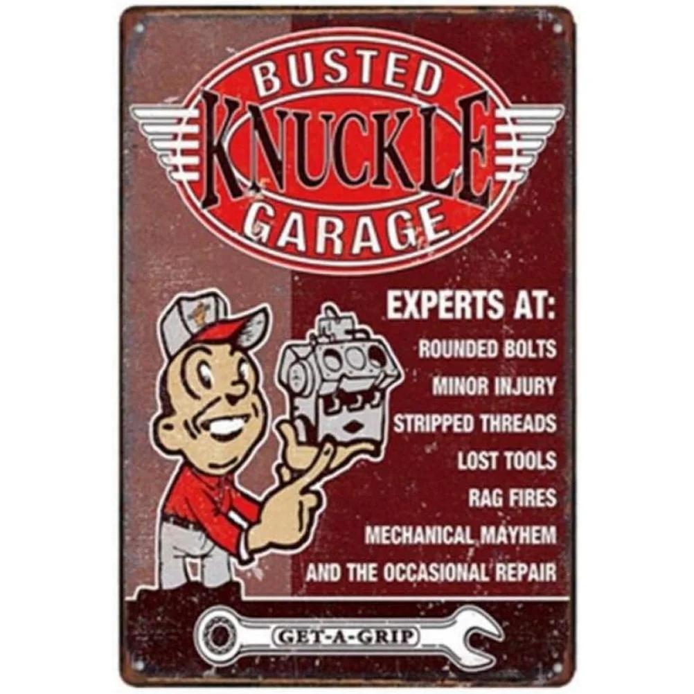 Metal Tin Signs Plaque Pinup Garage Service Wall Decoration Vintage Posters Iron Painting for Man Cave Home Cafe Garage Club Bar