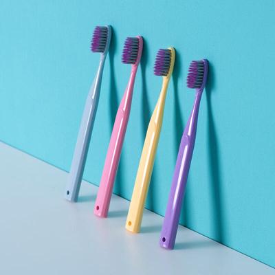 Domestically Produced The Classic Two-tone Toothbrush Slim Bristles 1P