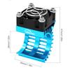 RC Motor Radiator with Cooling Fan for 1/14 1/16 1/18 370 380 390 RC Car for 2838 2858 2845 Brushless Motor