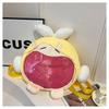 Cute Japanese Anime Cartoon Plush Transparent Display Ita Backpack For Young Women School Daily Outdoor Use Anime Fans