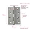 Stainless Steel Swing Hinges (1"-4") - Set of 20 Minimum Order