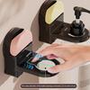 Suction Cup Bathroom Hanger Wall Mounted Hook Space Saving Organizer Adjustable Soap Dispenser Holder for Shower Shampoo Bottle