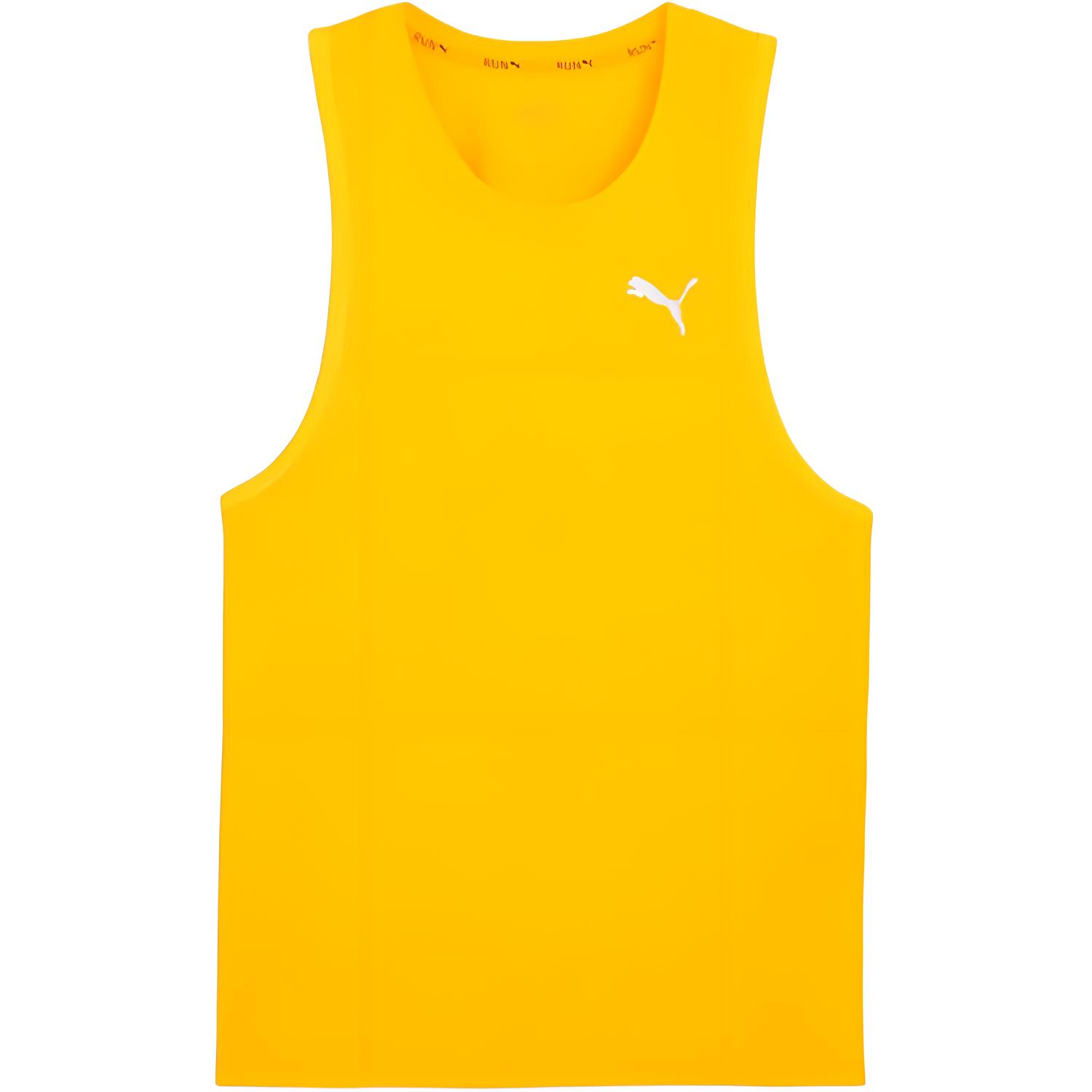 PUMA POWER SS24 Running Tank Top Men s Yellow 523149-90 XL