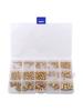 300pcs Threaded Insert M2 M2.5 for M3 M5 for M6 Insert Nut Brass Threaded Bushings Internal Thread Knurled Nuts Tools Parts