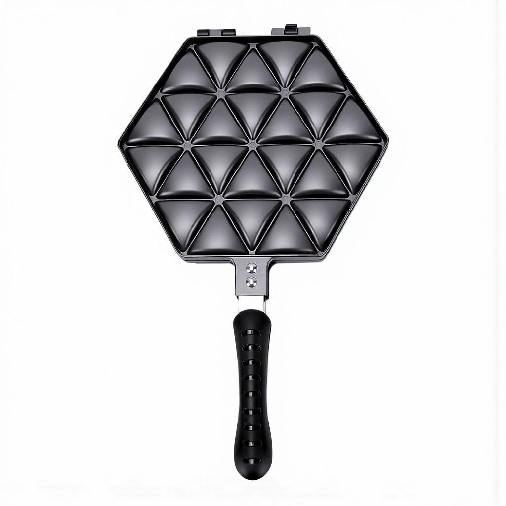 Samosa-maker Pan Non-stick Aluminiumlegering Stekeplate Varmes Raskt Jevnt Multibruk Matlaging