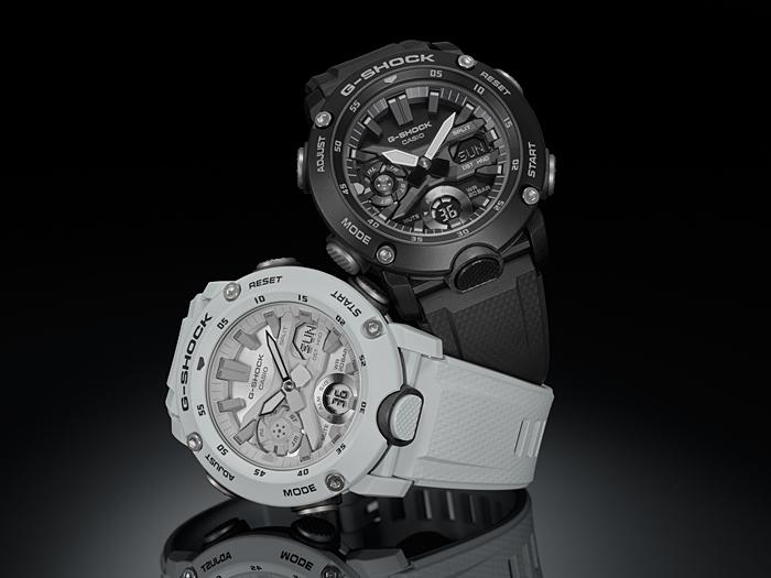 Casio Men's Resin 200M Water Resistant Digital Shock Resistant Quartz Watch GA-2000S-1A
