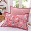 2 Piece Adult Children Household Cotton Gauze Pillowcase Fixed Not Falling Lace Couple Home Hotel Decor