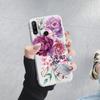 Love Heart Leopard Plant Rose Pattern Phone Case For Huawei P30 P20 Lite Y6 Y7 2019 Pro Honor 9X 20 Daisy Shockproof Soft Cover