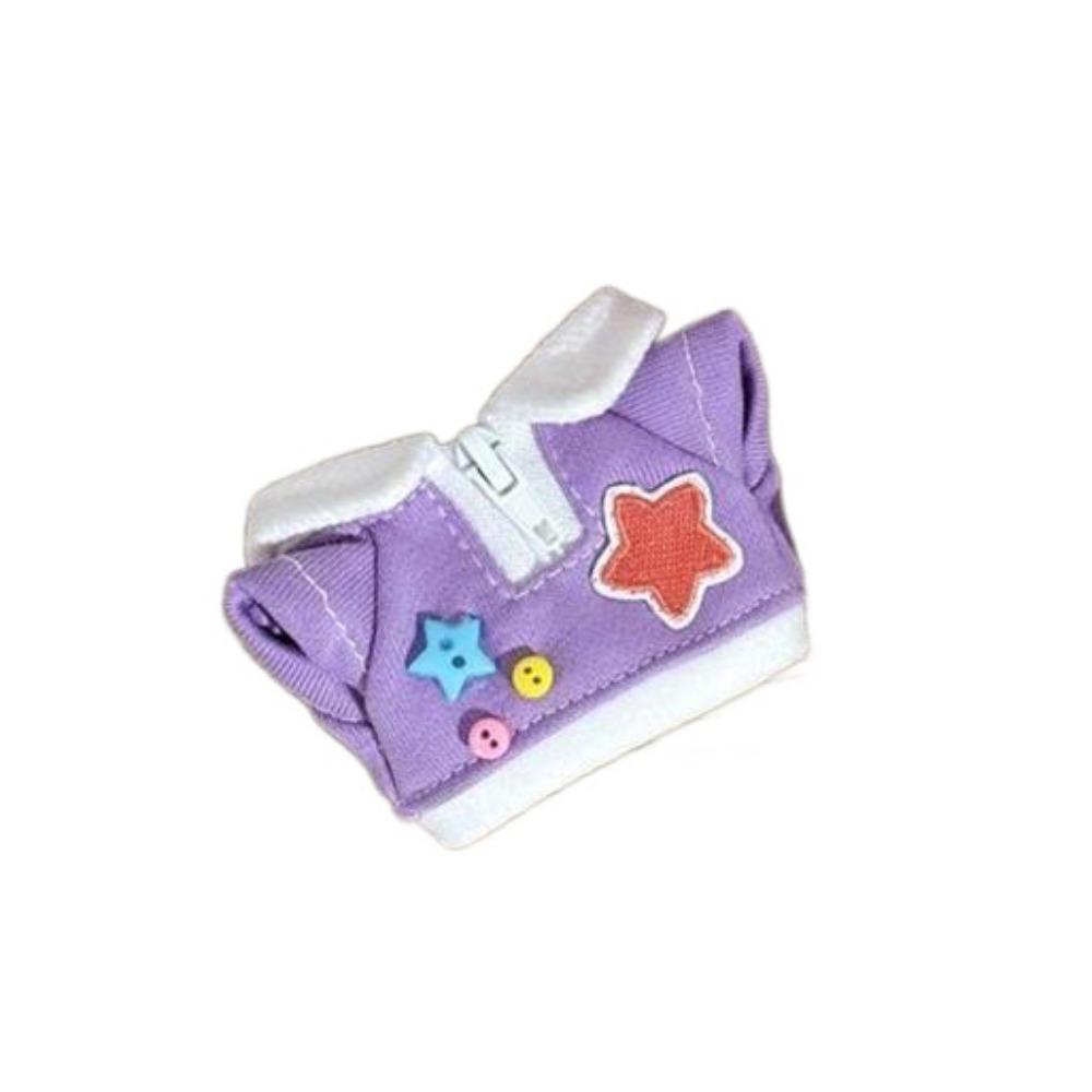 Hoodie 10cm Cotton Doll Clothes DIY Clothing Plush Toy Clothes Idol Doll Clothes  Toy Accessories