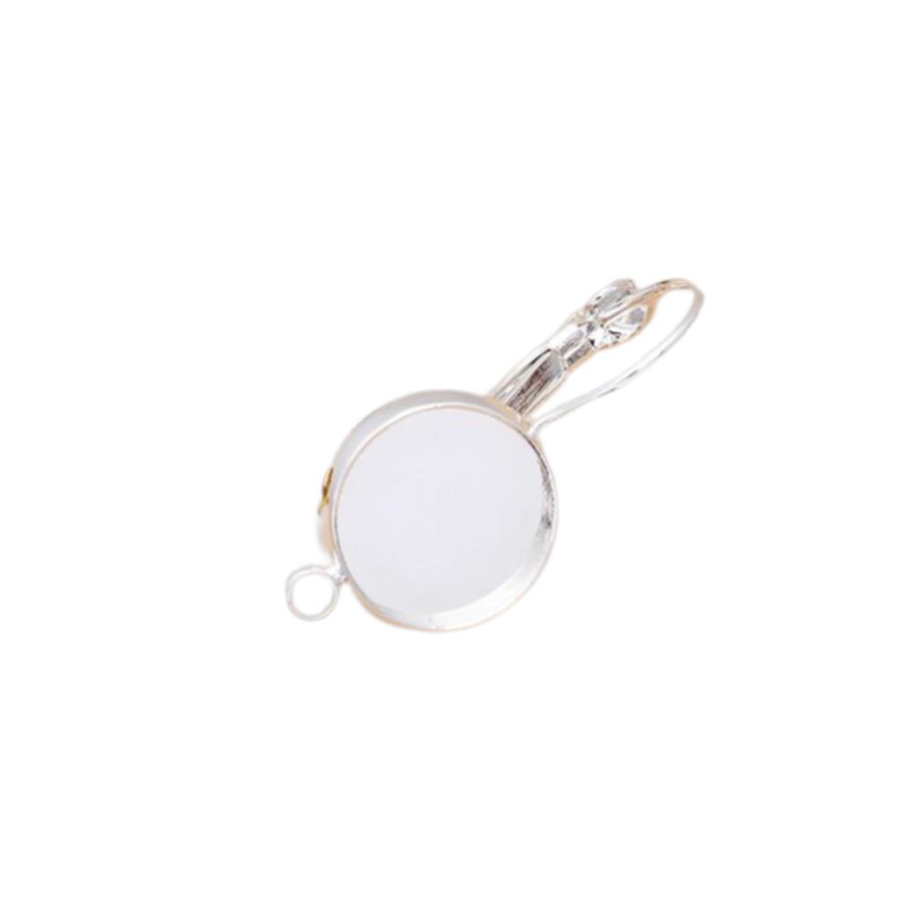 Copper Earring Setting Earrings Blank Base Jewelry Replacement Making Finding for Homemade Professional