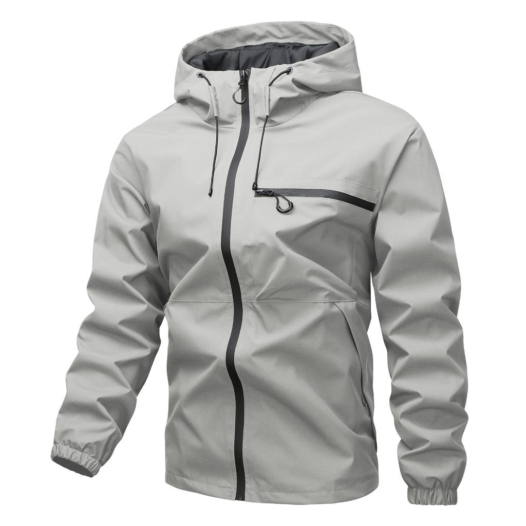 Men's Outdoor Leisure Travel Versatile Sports Hooded Jacket