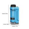 60x-120x Portable Microscope LED Lighted Handheld Microscope Little Scientist Microscope Science Toys for Kids