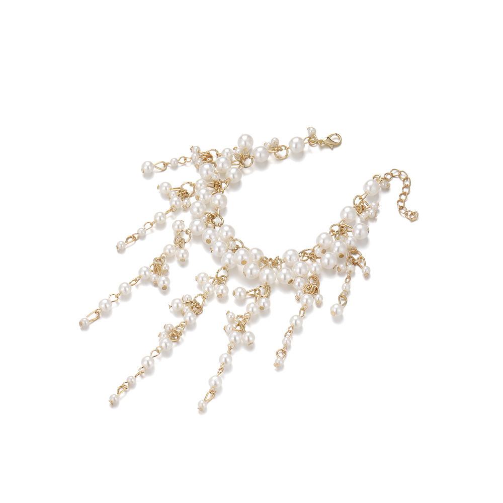Bracelet, Fashion Light Luxury Personalized Gold Pearl Fringed Bracelet Bracelet Jewelry